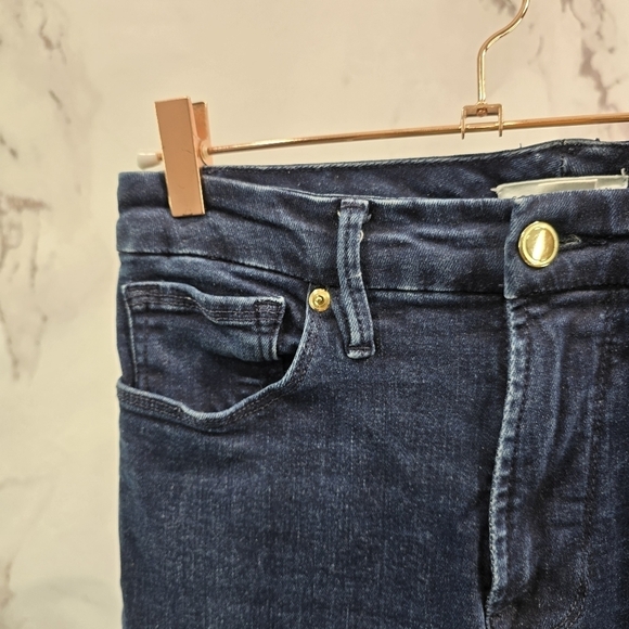 Good American Jeans Womens 4 27 High Rise Good Legs Denim Dark Wash Skinny - Picture 2 of 11